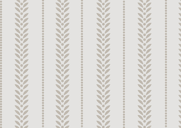 Laurel Stripe, Taupe - Made to Measure Curtains - Image 9
